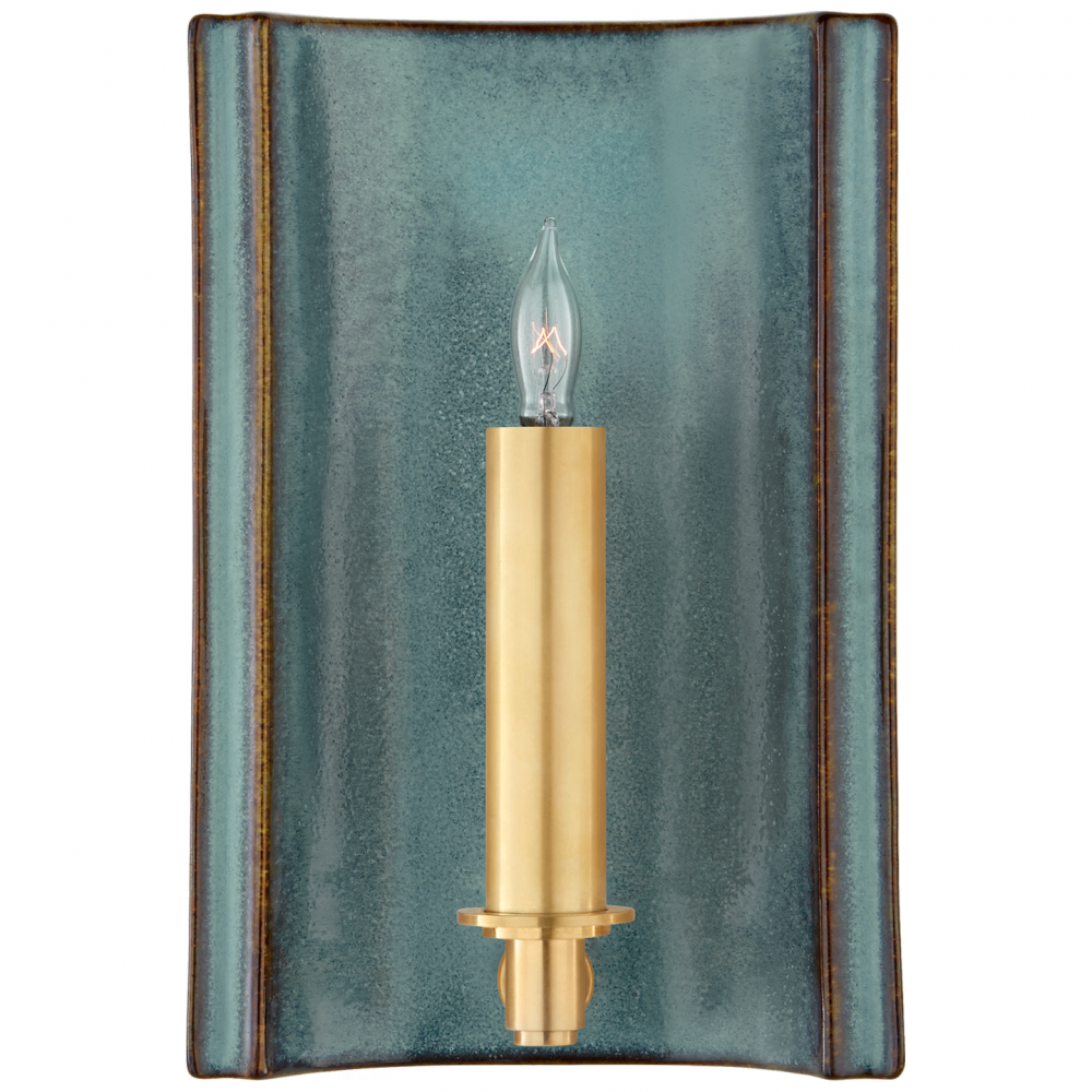 Visual Comfort & Co. Leeds Small Rectangle Sconce Wall Sconces Visual Comfort & Co.   