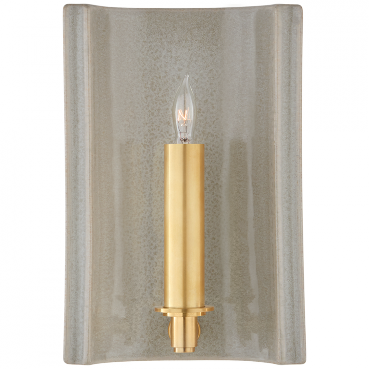 Visual Comfort & Co. Leeds Small Rectangle Sconce Wall Sconces Visual Comfort & Co.   