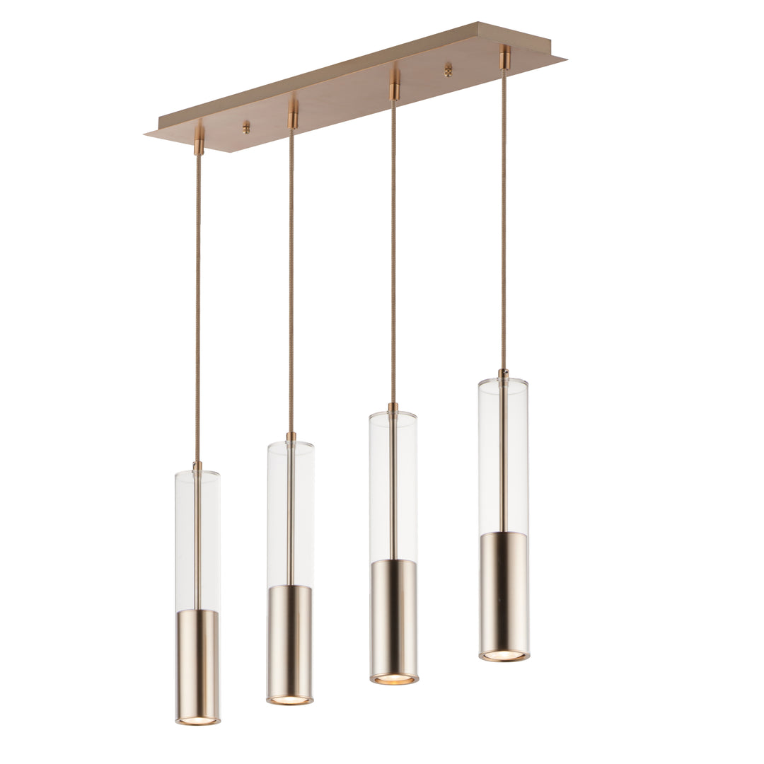 Torch-Linear Pendant Pendants ET2 28x6x14.75 Satin Brass 