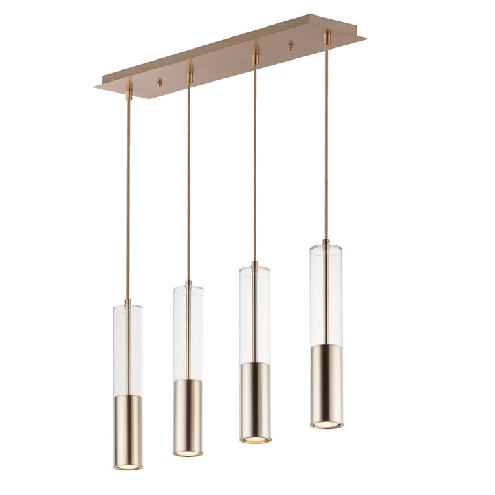 Torch-Linear Pendant Pendants ET2 28x6x14.75 Satin Brass 