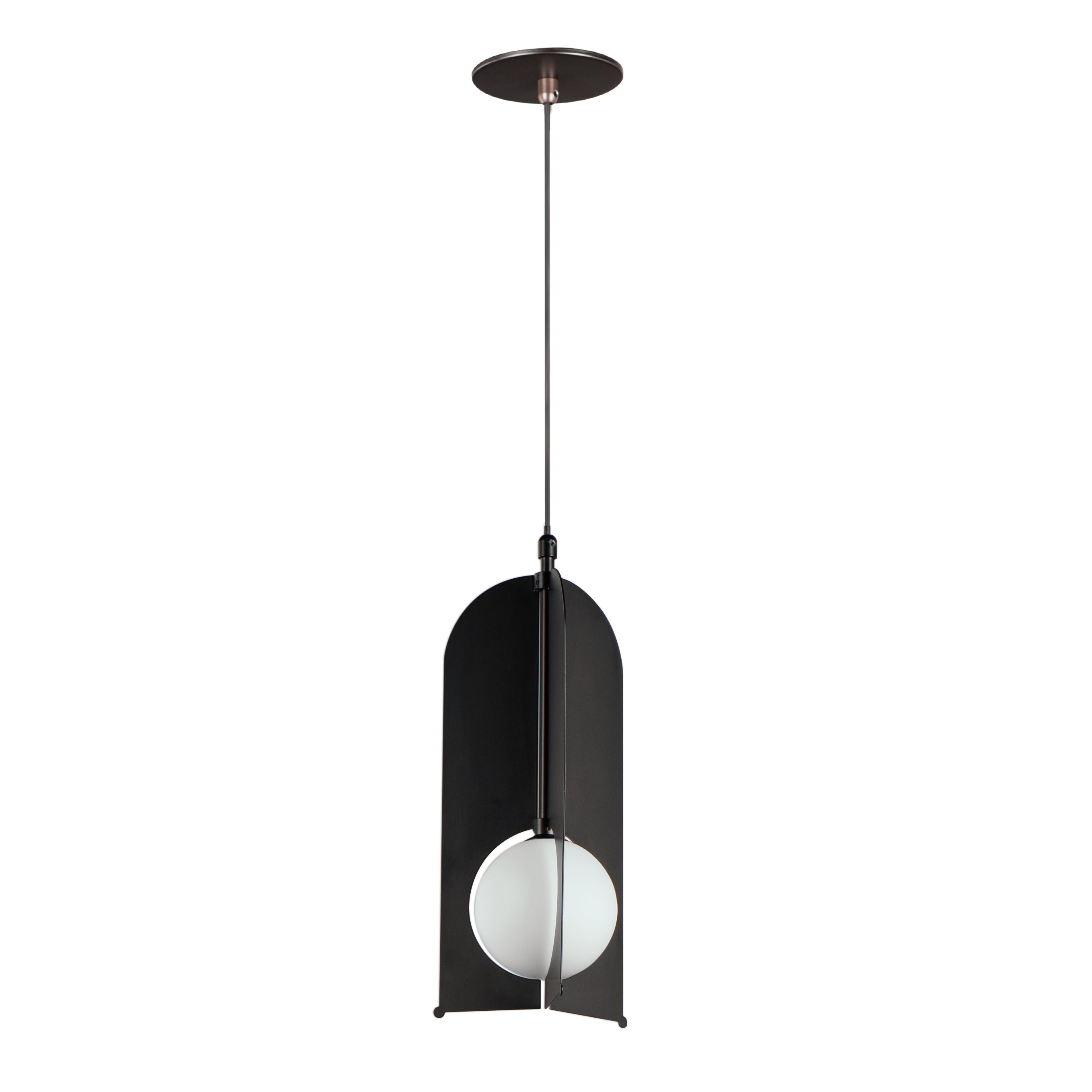 Pendulum-Mini Pendant Mini Pendant ET2 7.5x7.5x16.5 Black 