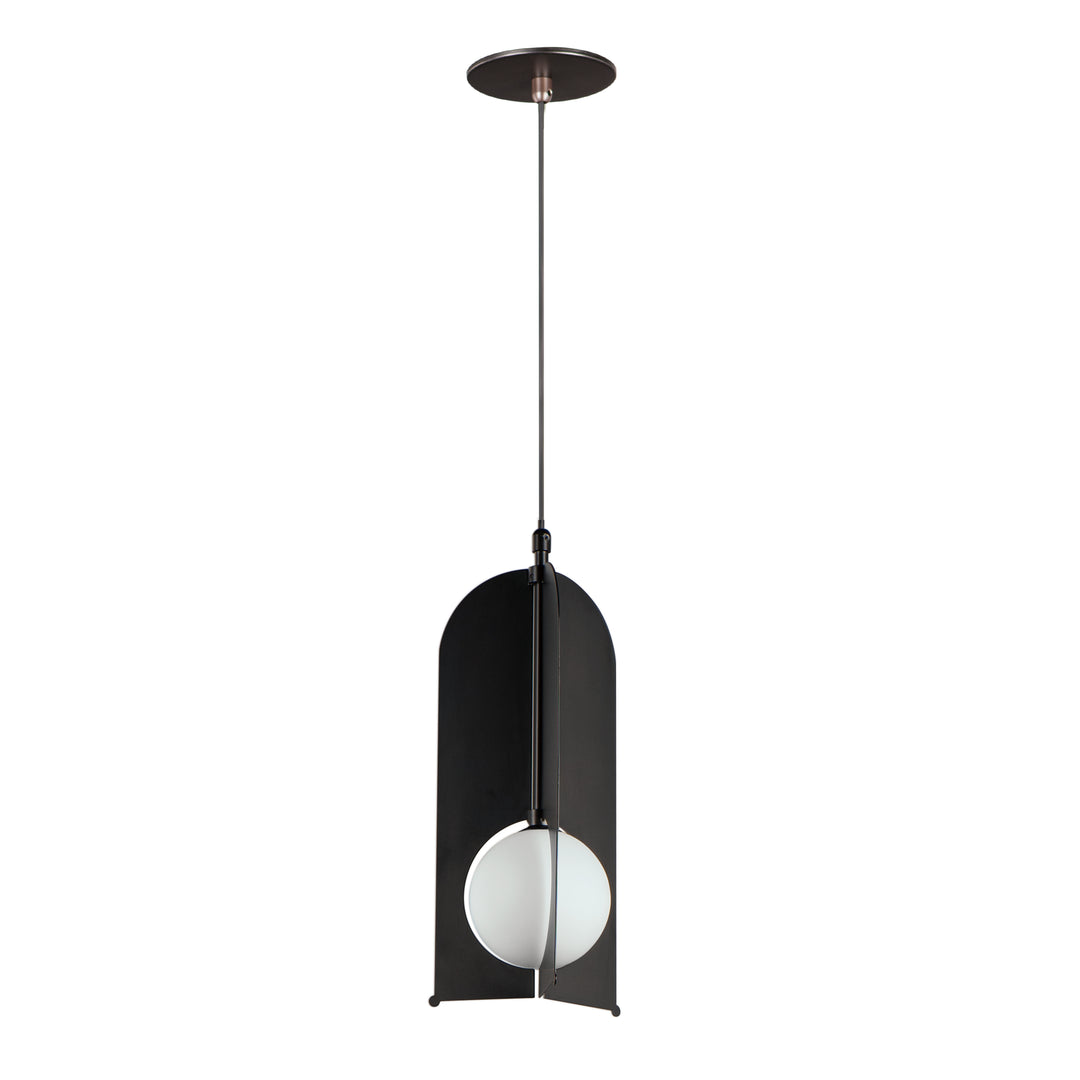 Pendulum-Mini Pendant Mini-Pendants ET2 7.5x7.5x16.5 Black 