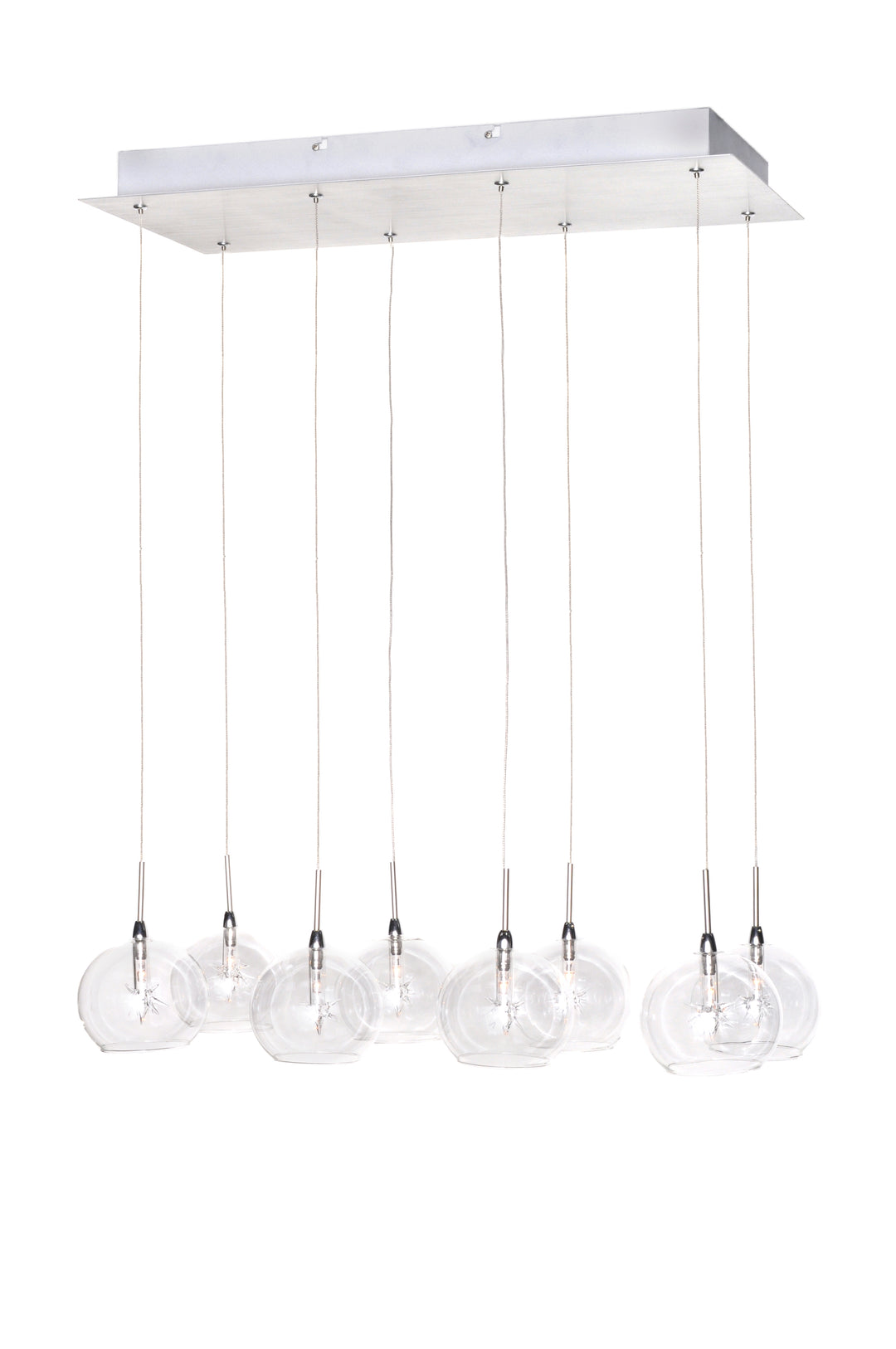 Starburst-Linear Pendant Pendants ET2 23.5x9.5x6 Polished Chrome 