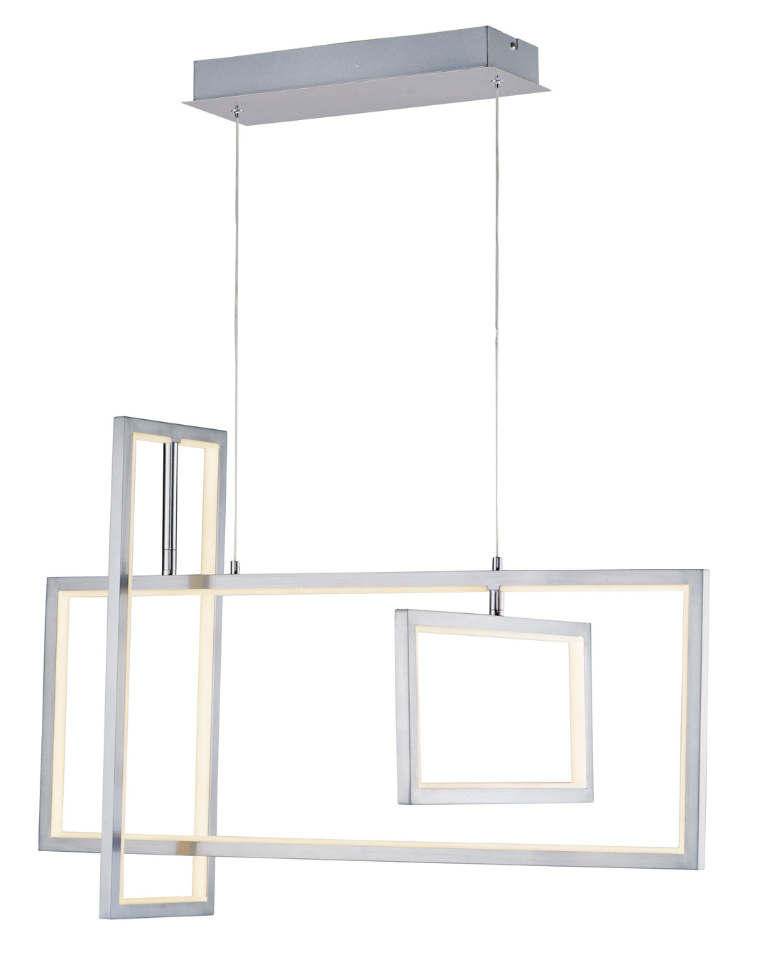 Link-Linear Pendant Pendants ET2 31.5x15.5x21.25 Satin Nickel 