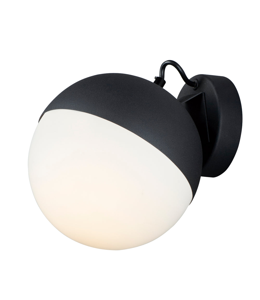 Half Moon-Wall Sconce Wall Sconces ET2 x7.75x7.75 Black 