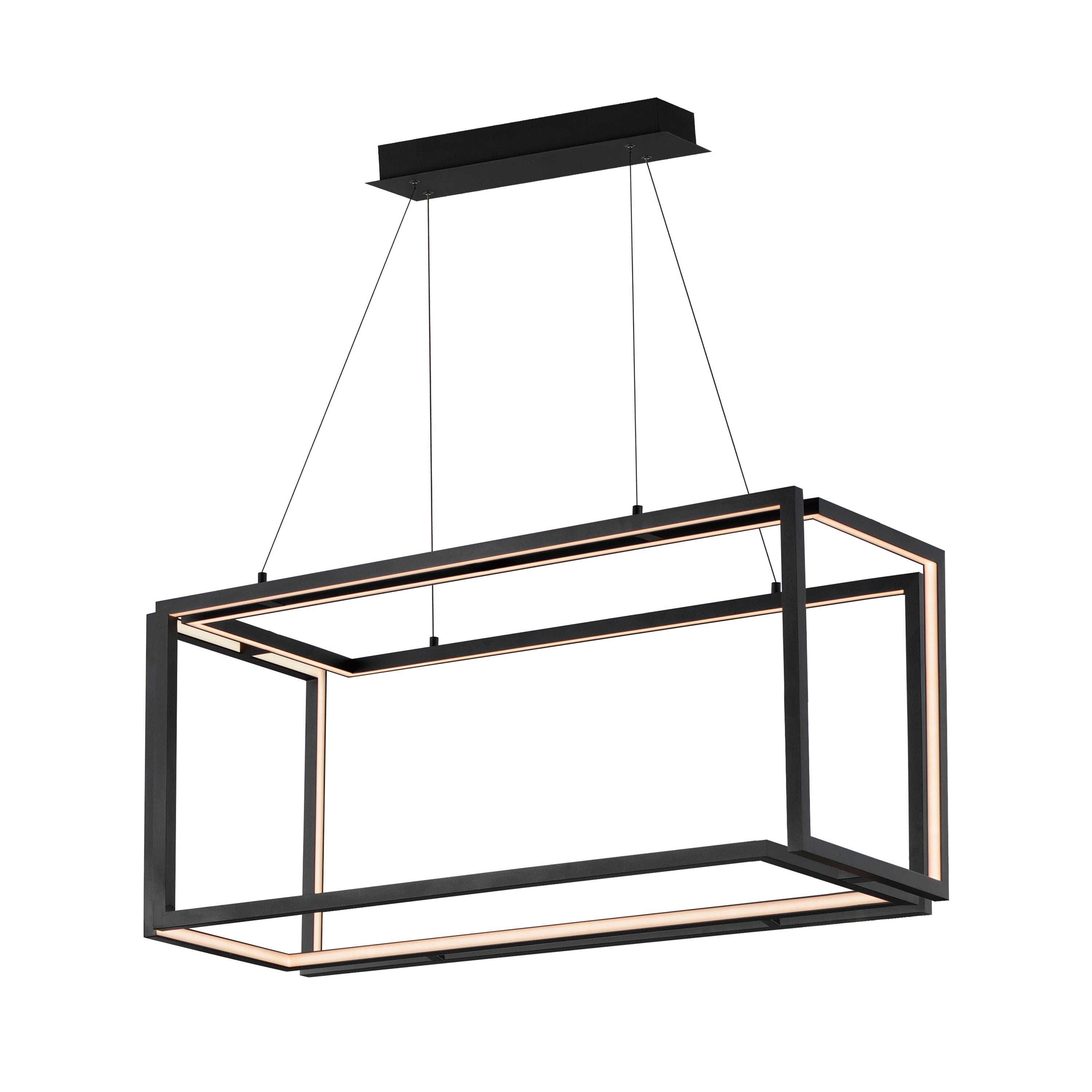 Penrose-Linear Pendant Pendant ET2 16x16x38 Black 