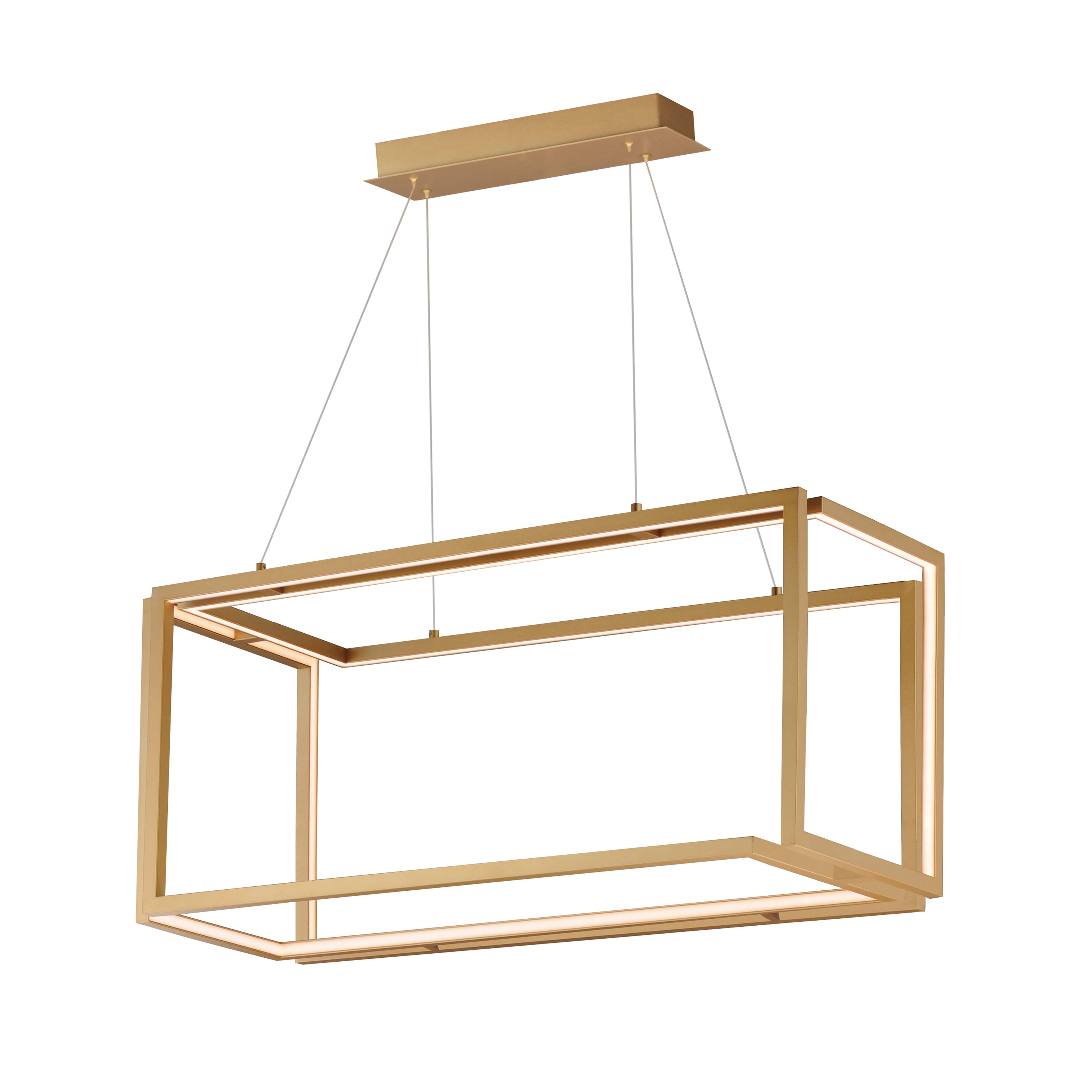 Penrose-Linear Pendant Pendant ET2 16x16x38 Gold 