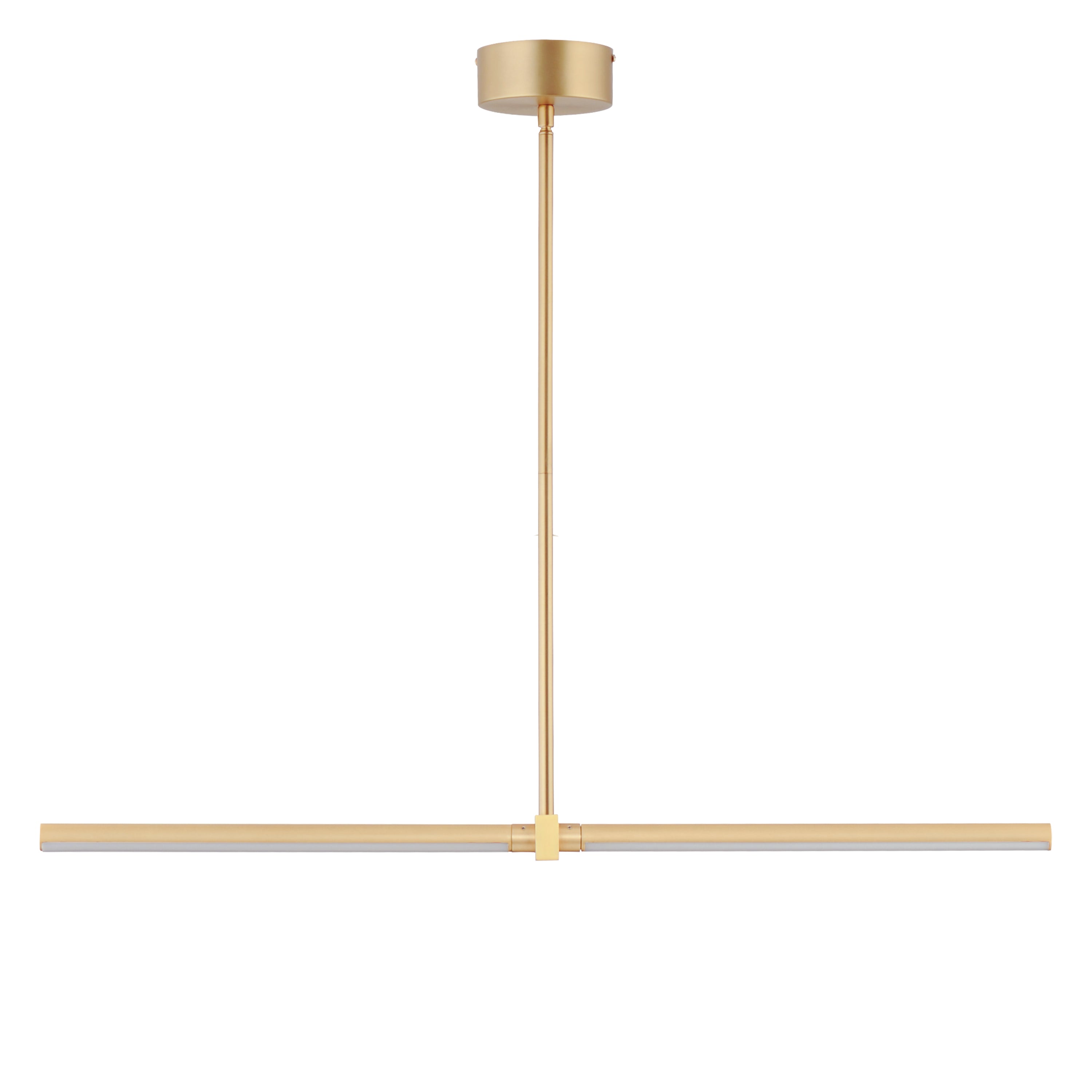 Dorian-Linear Pendant Pendant ET2 34.75x4.75x1 Gold 