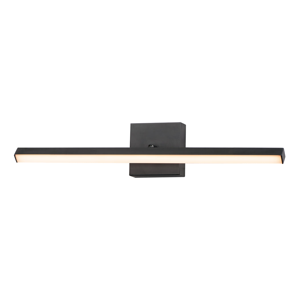 Hover-Wall Sconce Wall Sconces ET2 24x4.25x4.75 Black 