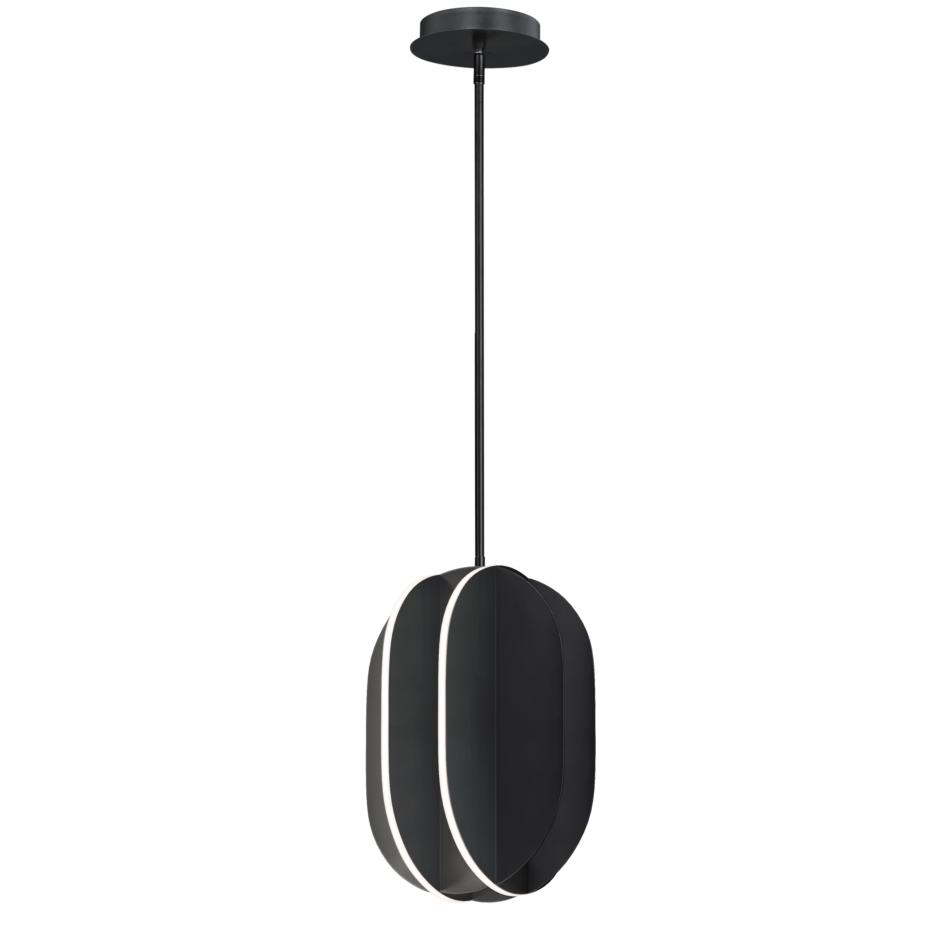 Interval-Single Pendant Pendant ET2 9.75x9.75x14.25 Black 