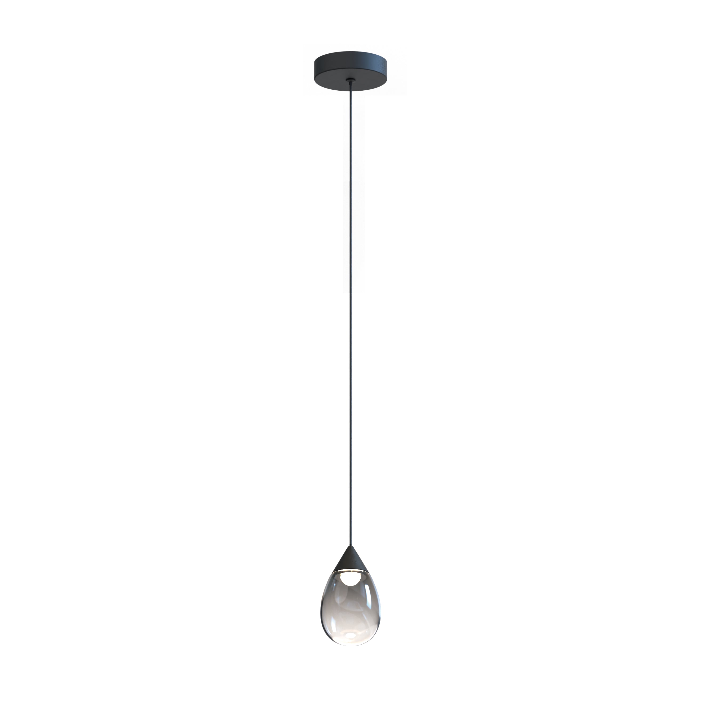 Dewdrop-Mini Pendant Mini Pendant ET2 4x4x6.75 Black 