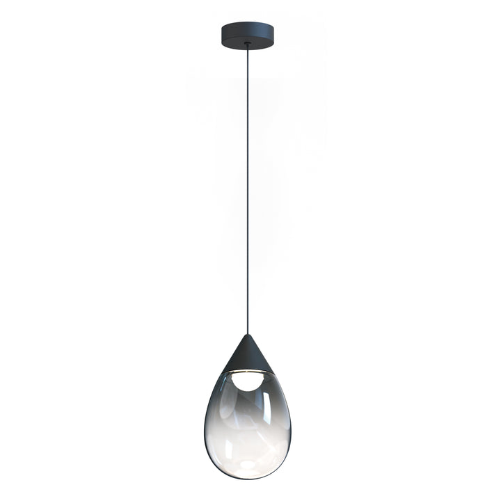 Dewdrop-Single Pendant Pendants ET2 7.75x7.75x13.75 Black 