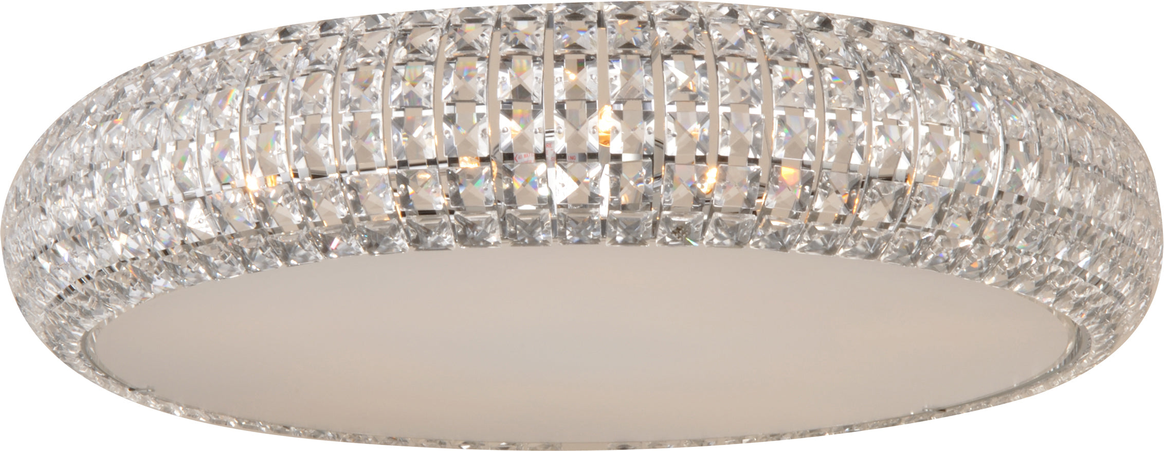 Bijou-Flush Mount Flush Mount Ceiling Light ET2 x13x5.5 Polished Chrome 