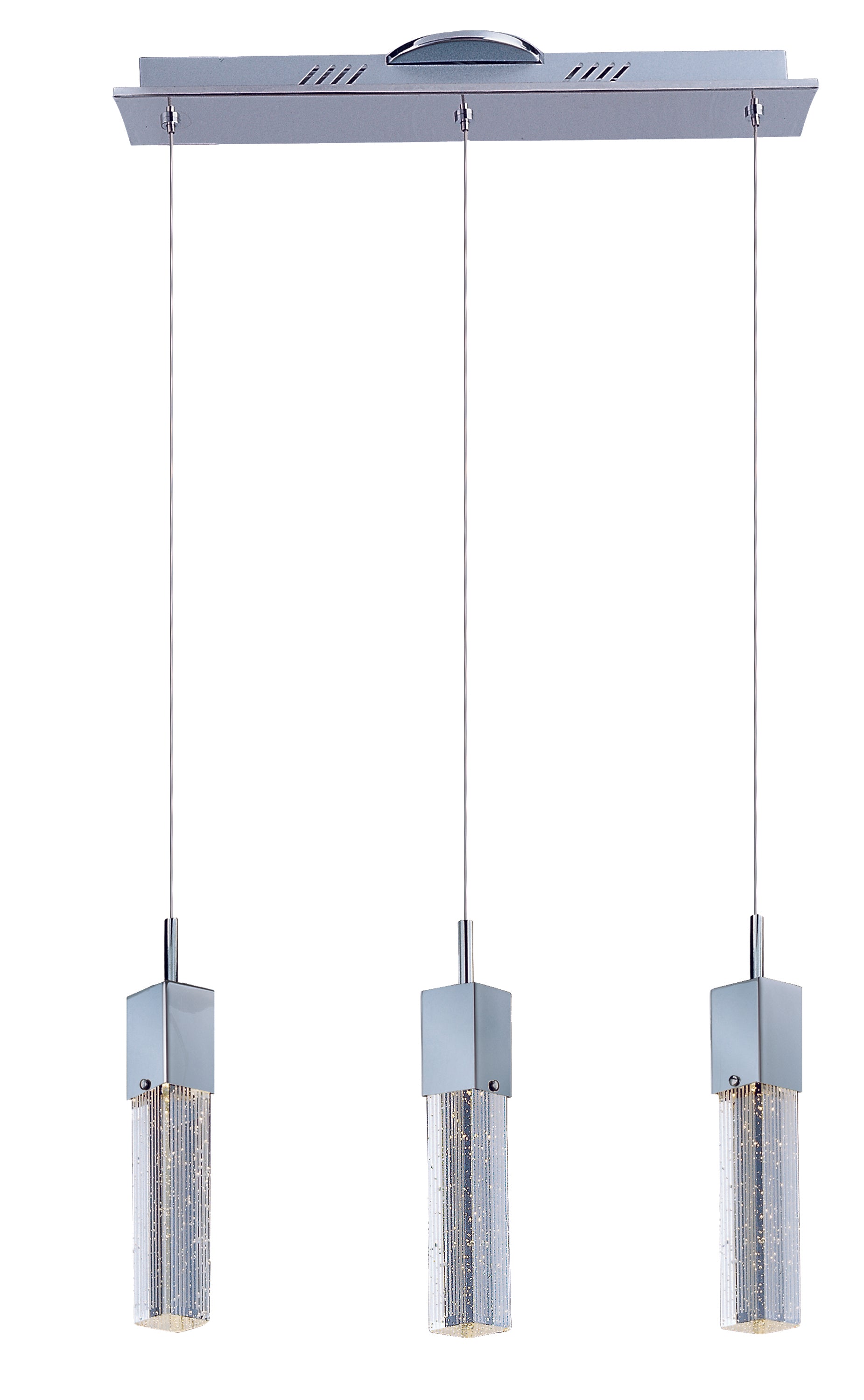 Fizz III-Linear Pendant Pendant ET2 5x19.5x12 Polished Chrome 