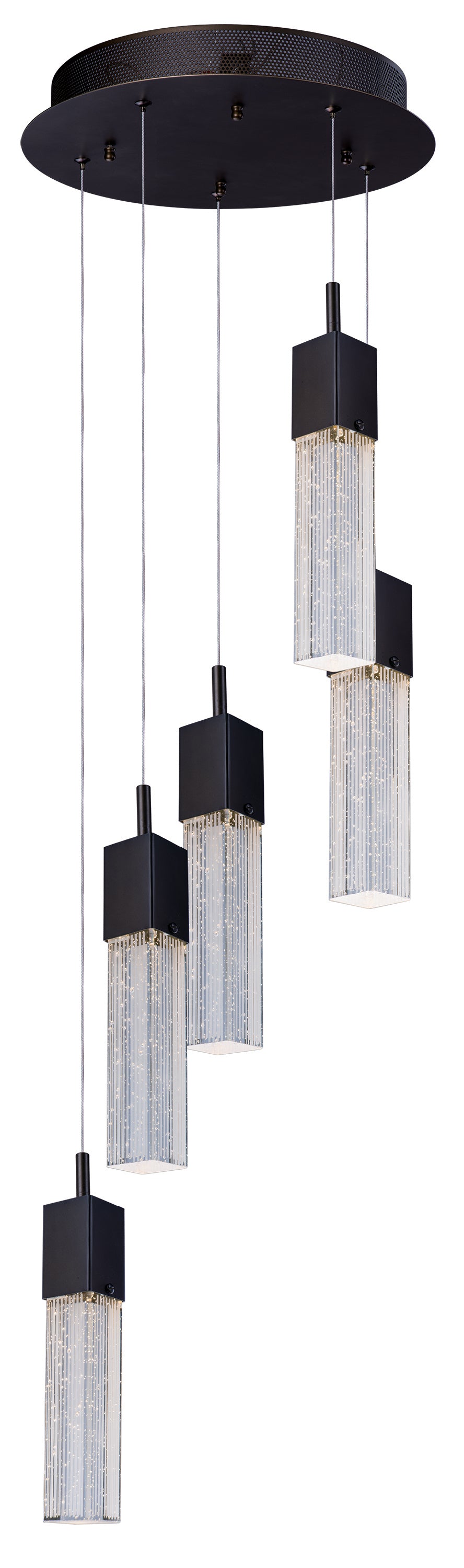 Fizz III-Multi-Light Pendant Pendant ET2 13.75x13.75x12 Bronze 