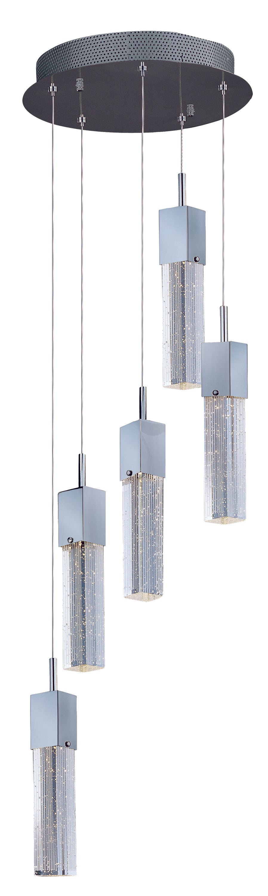 Fizz III-Multi-Light Pendant Pendant ET2 13.75x13.75x12 Polished Chrome 