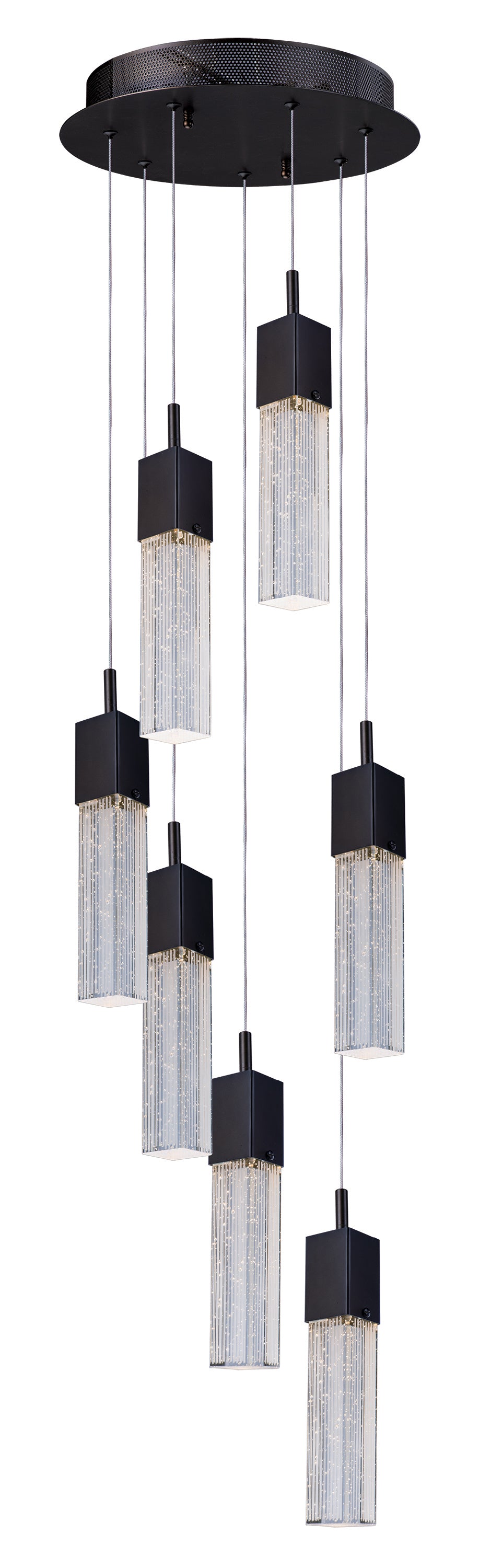 Fizz III-Multi-Light Pendant Pendant ET2 13.5x13.5x12 Bronze 