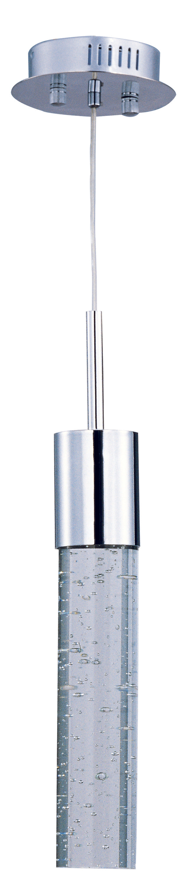 Fizz IV-Mini Pendant Mini Pendant ET2 6x6x12.5 Polished Chrome 