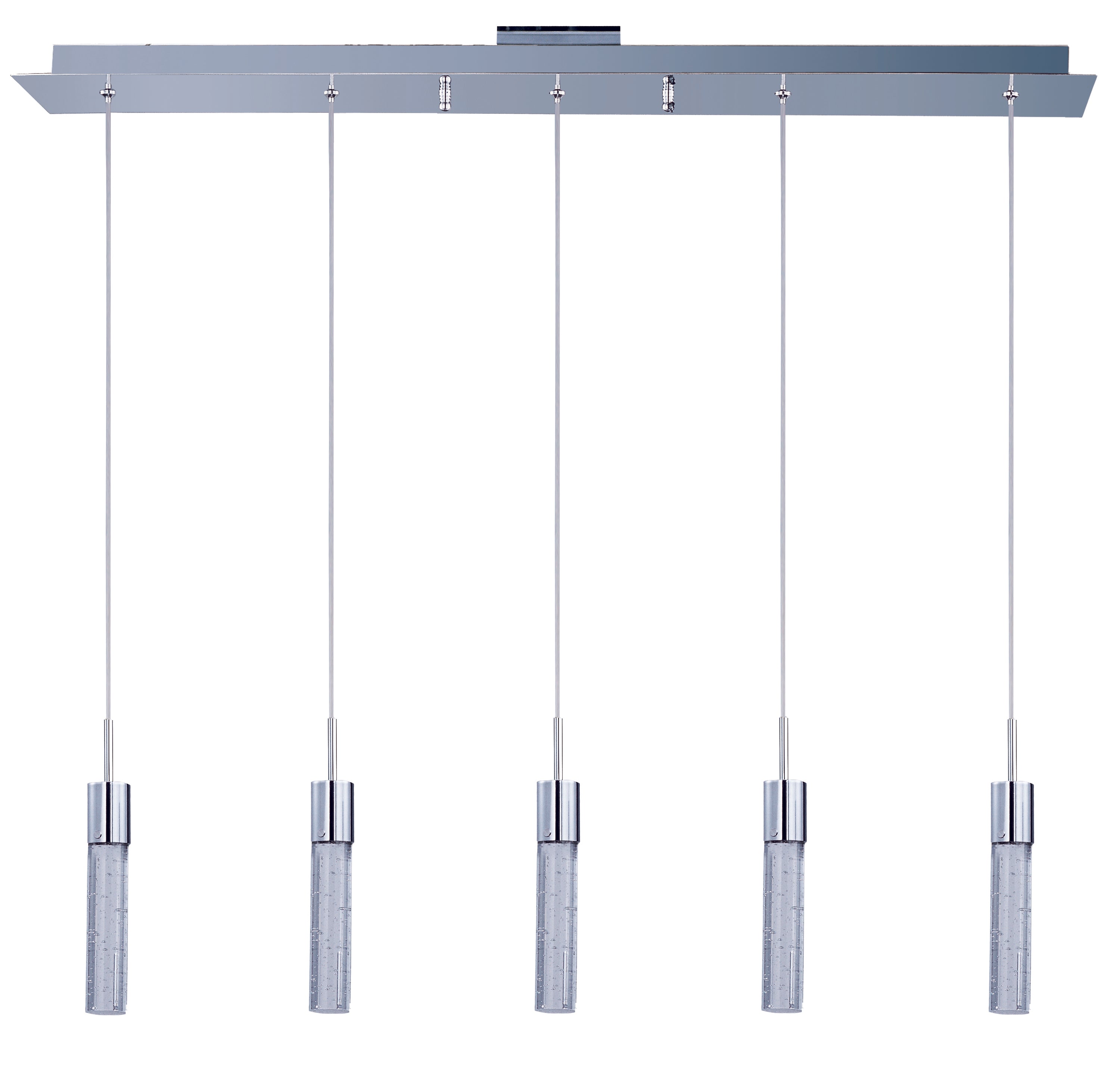 Fizz IV-Linear Pendant Pendant ET2 4.75x39x12 Polished Chrome 