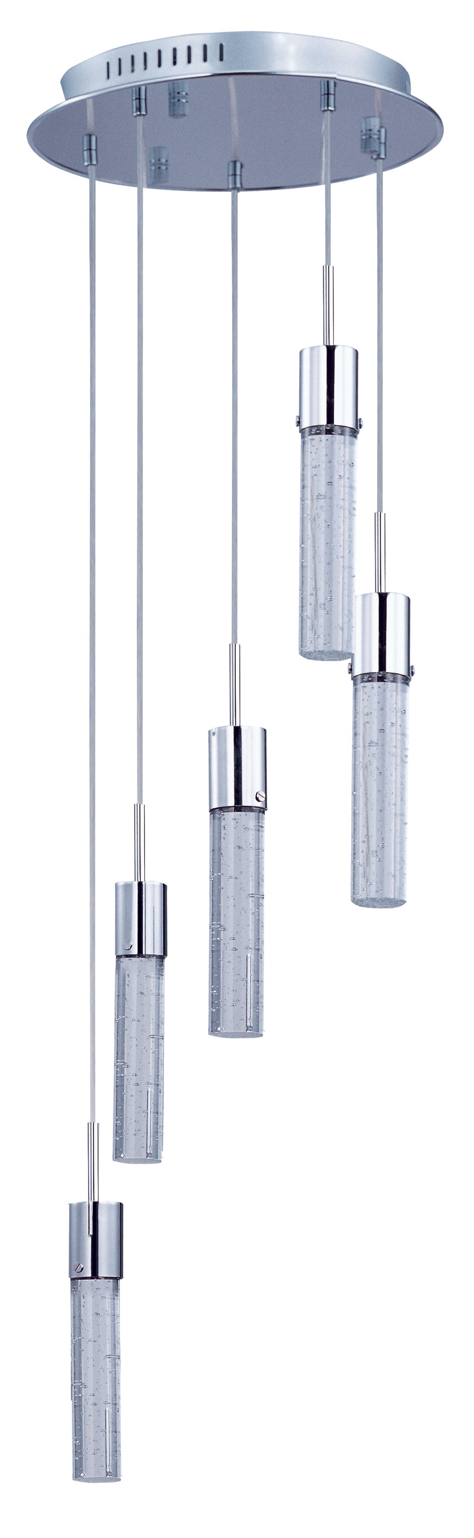 Fizz IV-Multi-Light Pendant Pendant ET2 x14x0 Polished Chrome 