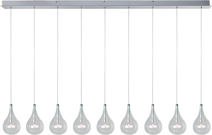 Larmes-Linear Pendant Pendants ET2 56x5x8 Polished Chrome 