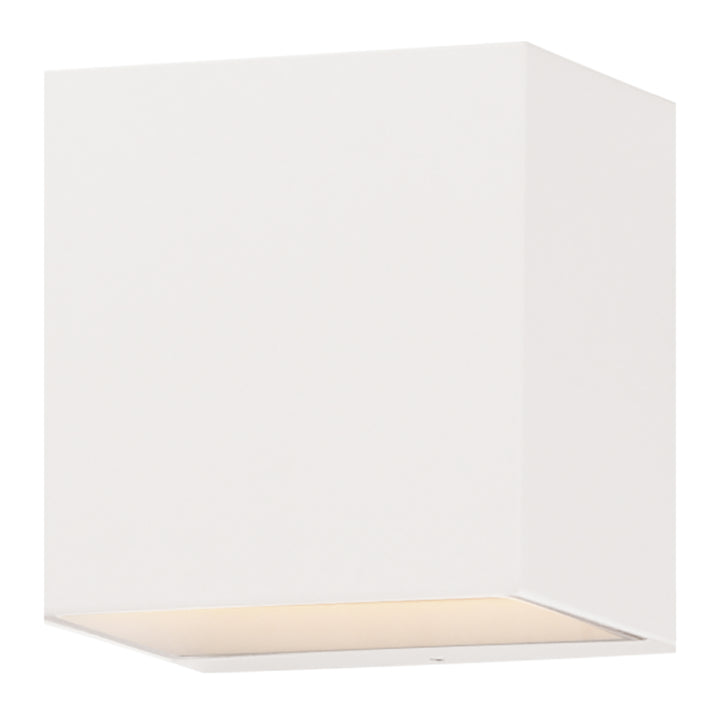 Blok-Outdoor Wall Mount Outdoor Wall Lights ET2 0x6.25x6.25 White 