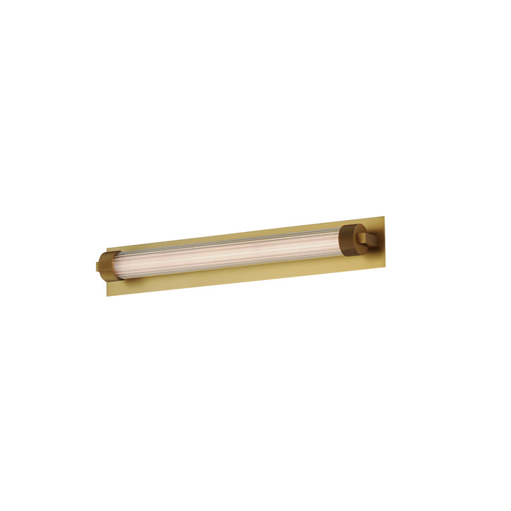 Doric-Wall Sconce Wall Sconces ET2 0x4.75x19 Natural Aged Brass 