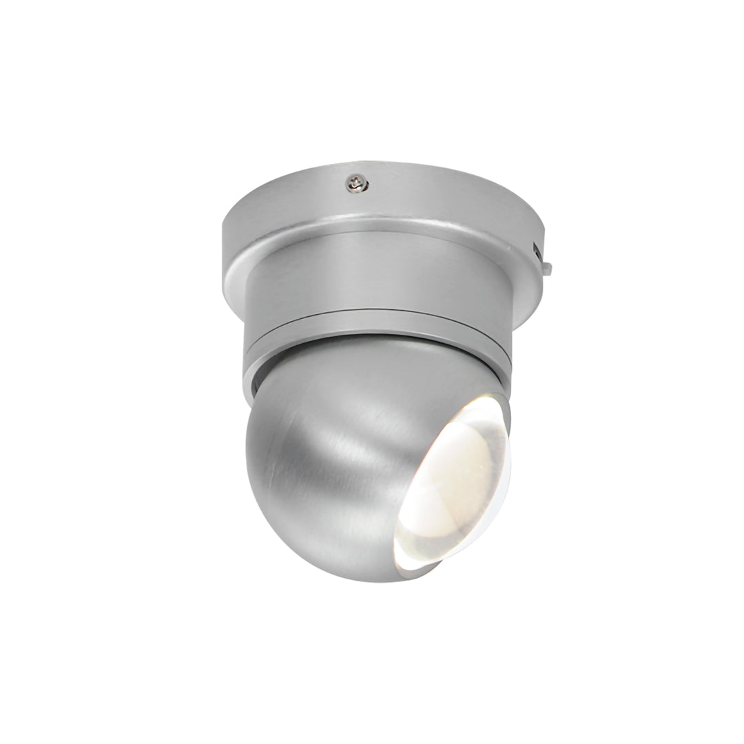 Nodes-Flush Mount Ceiling Flush Mounts ET2 4.75x4.75x5.5 Brushed Aluminum 