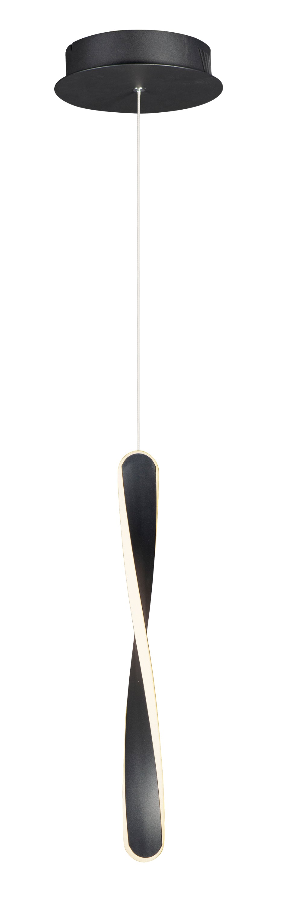 Pirouette-Mini Pendant Mini Pendant ET2 8x8x18 Black 