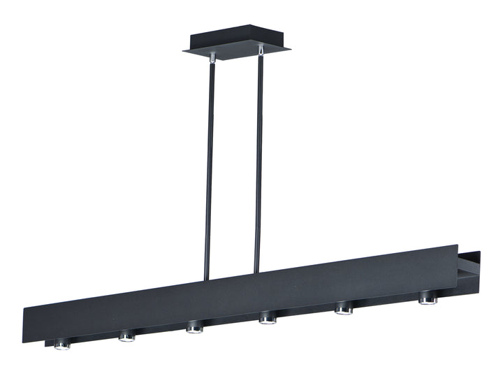 Beam LED-Linear Pendant Pendants ET2 54x3x4.5 Black / Polished Chrome 