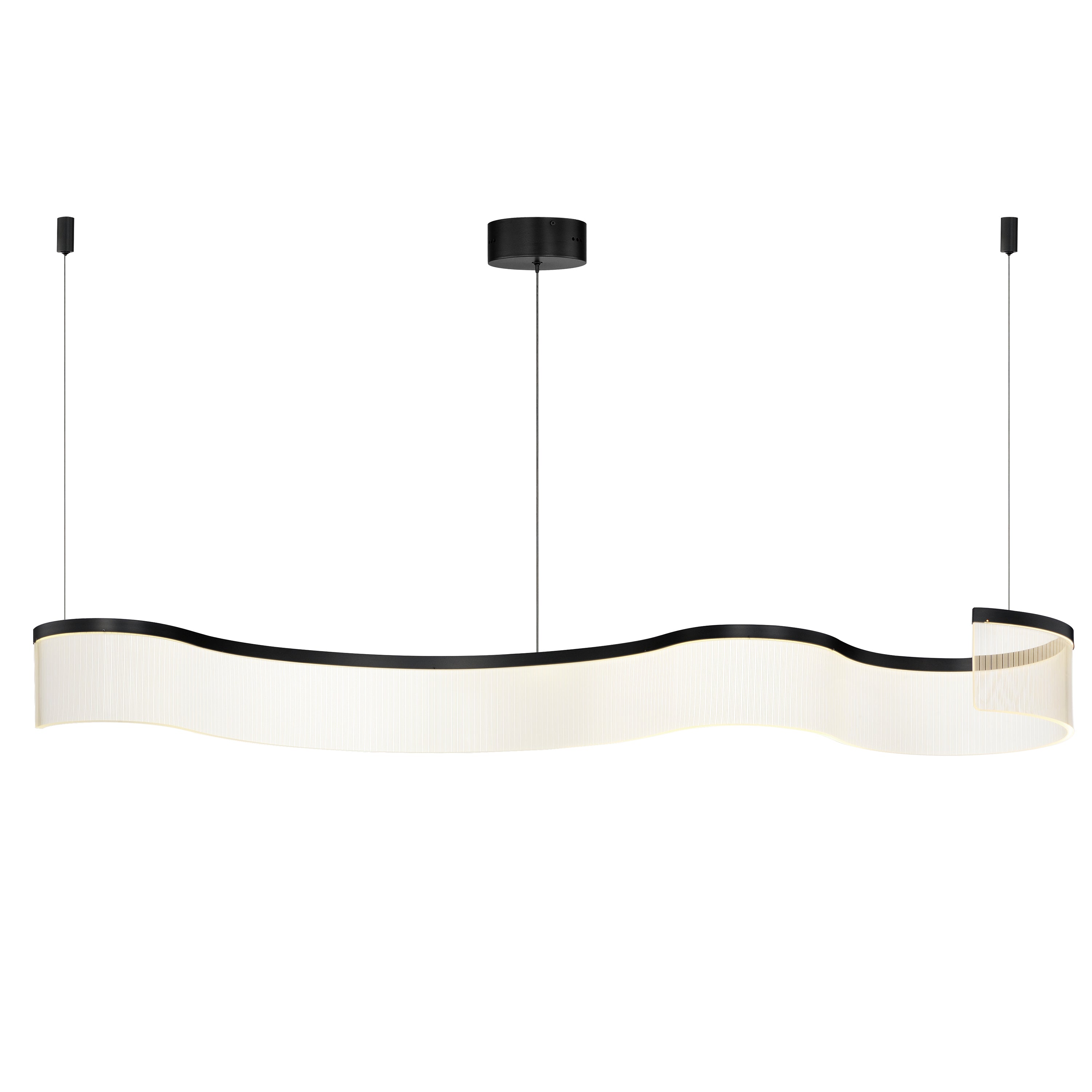 Sonata-Single Pendant Pendant ET2 59x17x6 Black 