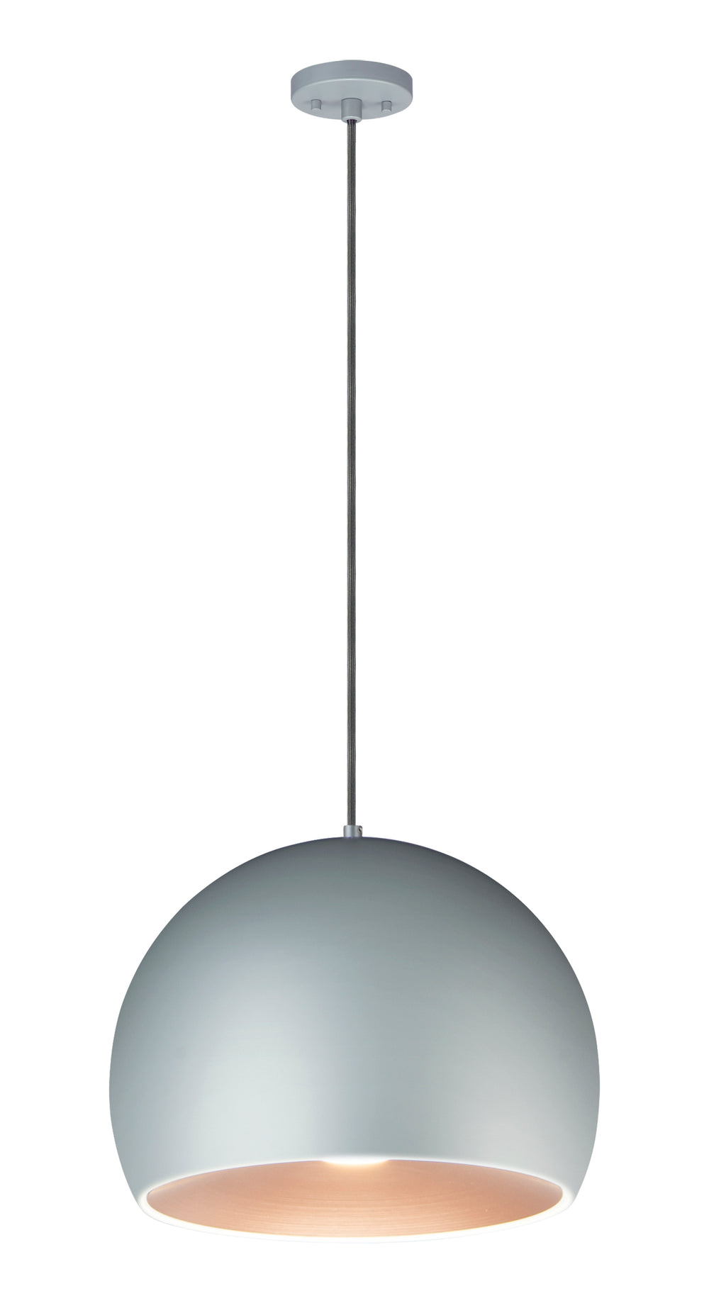 Palla-Single Pendant Pendants ET2 15.75x15.75x11.75 Dark Gray / Coffee 