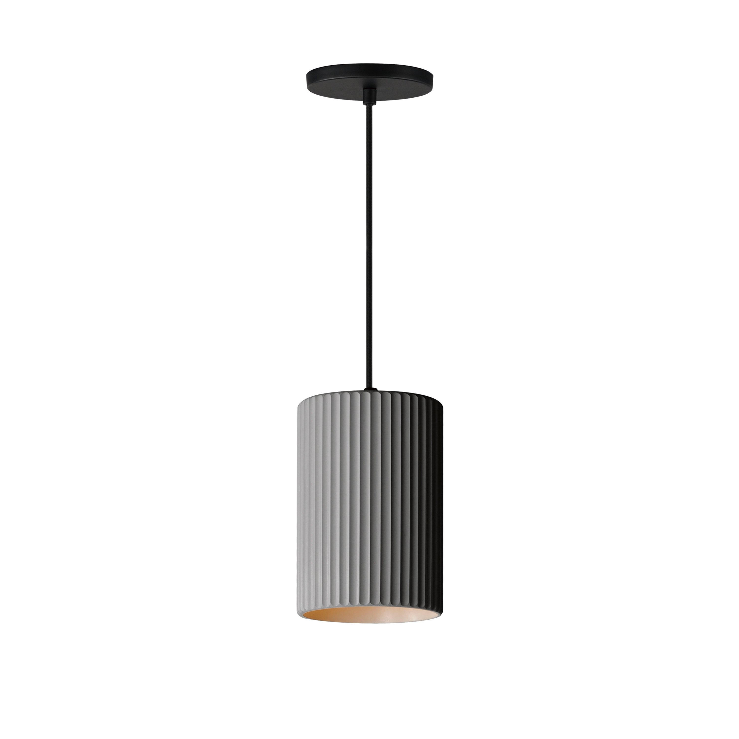 Souffle-Single Pendant Pendant ET2 5.75x5.75x8.5 Gray 