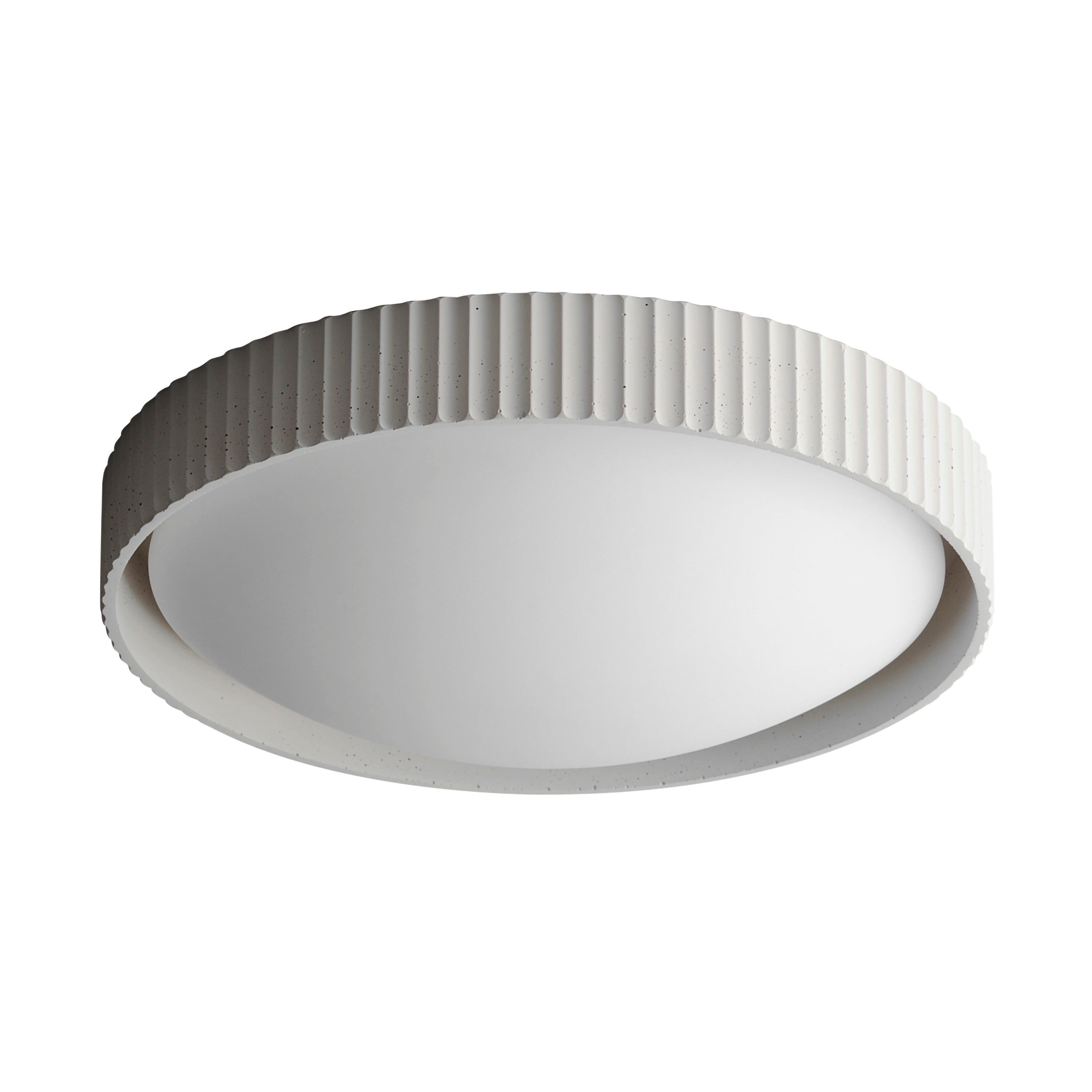 Souffle-Flush Mount Flush Mount Ceiling Light ET2 18x18x4.5 Chaulk White 