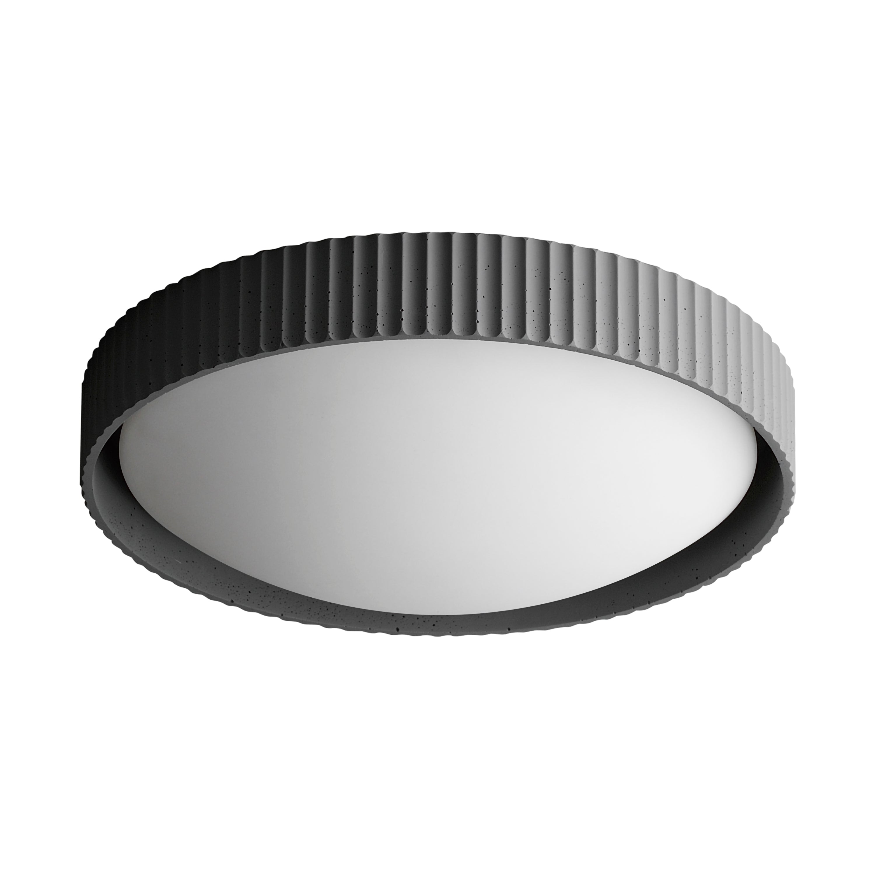 Souffle-Flush Mount Flush Mount Ceiling Light ET2 18x18x4.5 Gray 