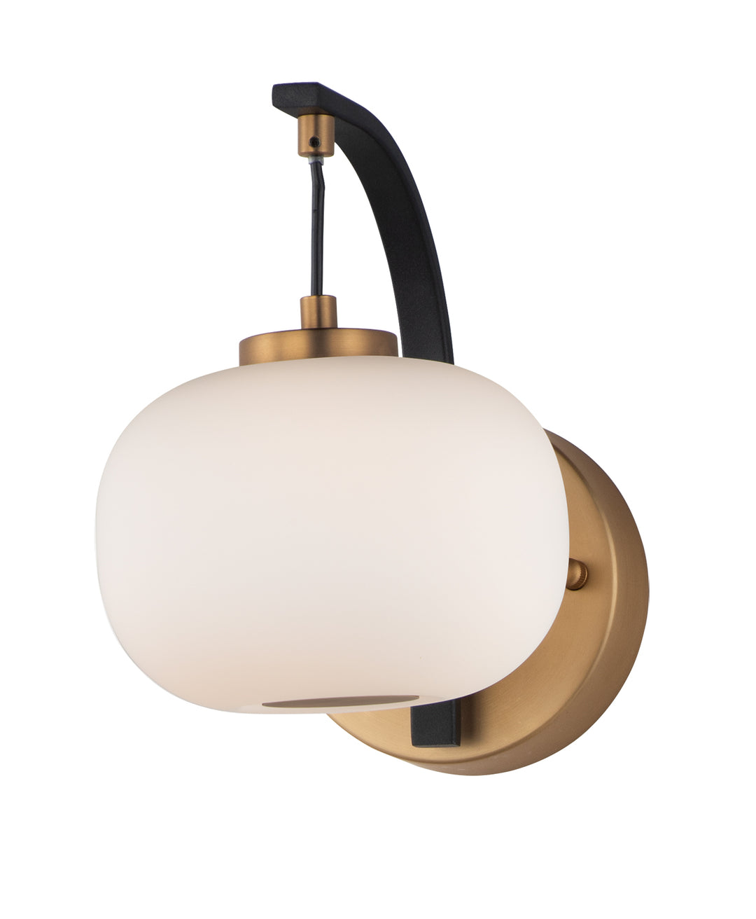 Soji-Wall Sconce Wall Sconces ET2 10x6x9.25 Black / Gold 