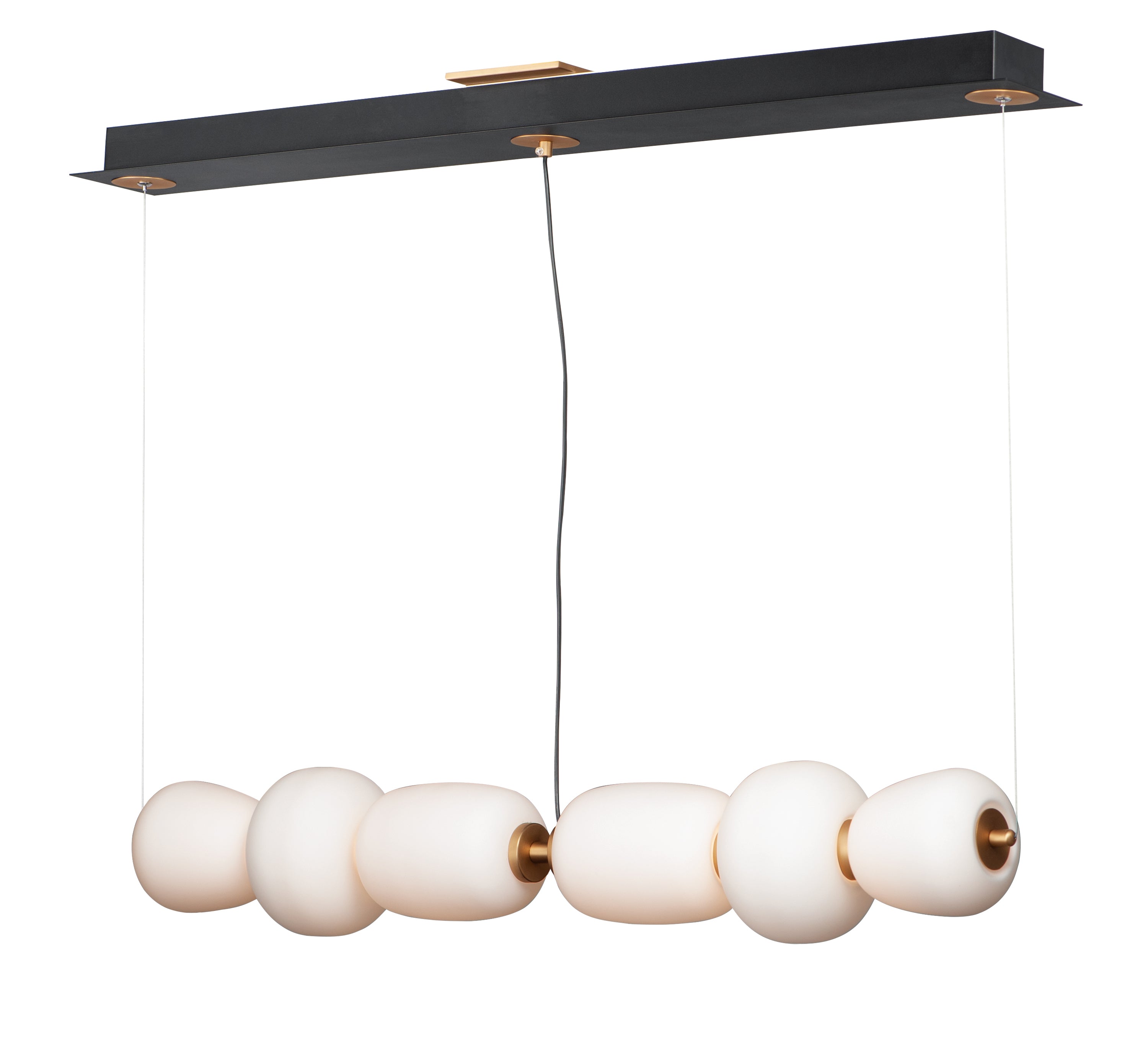 Soji-Linear Pendant Pendant ET2 39.5x6x6 Black / Gold 