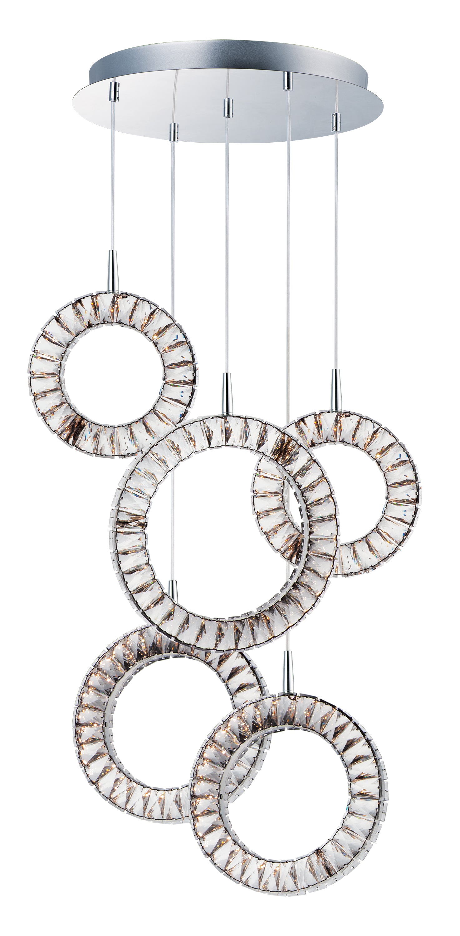 Charm-Multi-Light Pendant Pendant ET2 23.75x23.75x16.5 Polished Chrome 