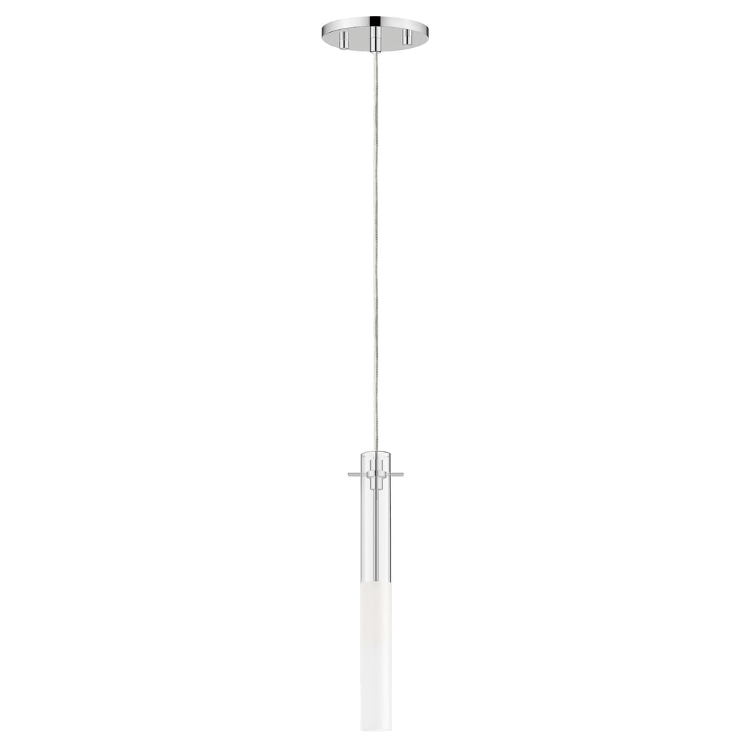 Pipette-Single Pendant Pendants ET2 1.25x1.25x12 Polished Chrome 