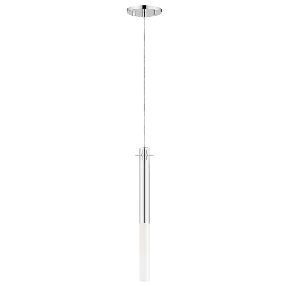 Pipette-Single Pendant Pendants ET2 1.25x1.25x18 Polished Chrome 