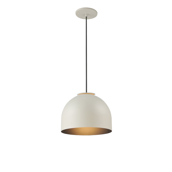 Foster-Mini Pendant Mini-Pendants ET2 9.75x9.75x7.25 Gray / Black 