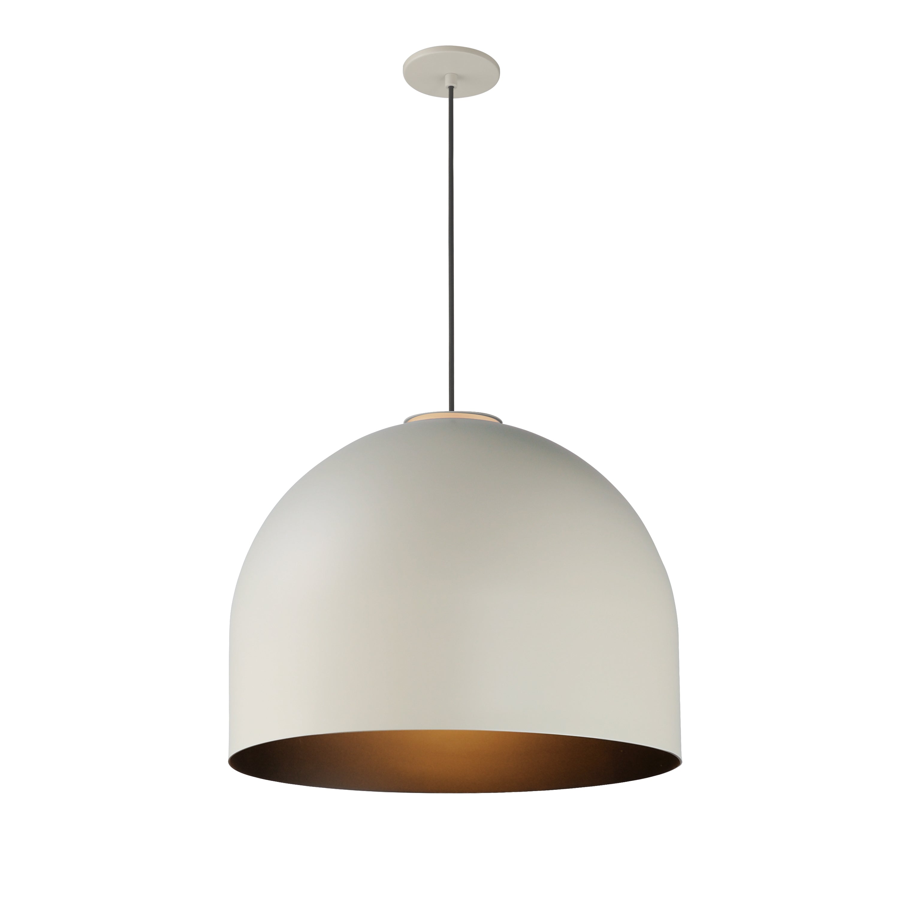 Foster-Single Pendant Pendant ET2 19.75x19.75x14.75 Gray / Black 