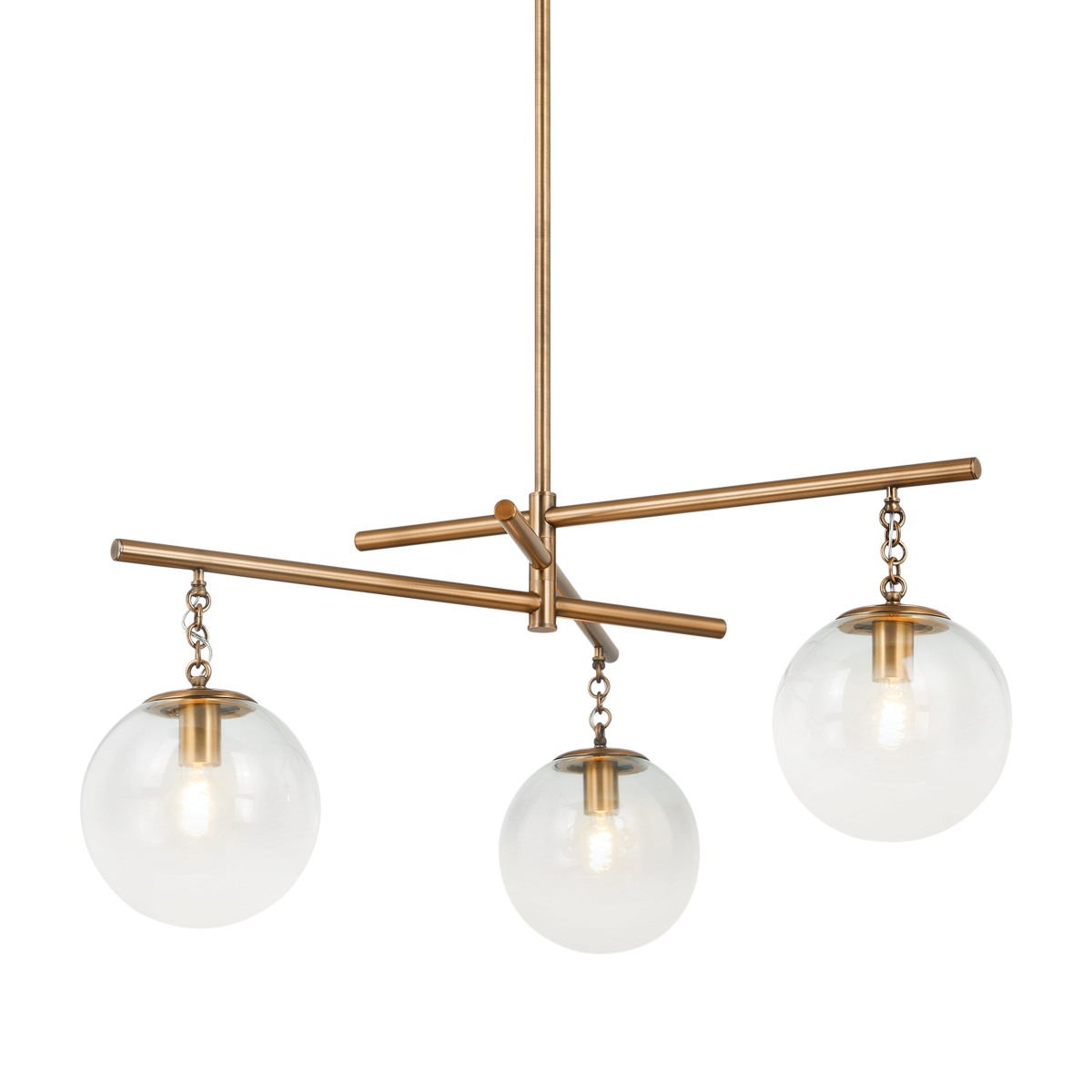 Troy Lighting Wade Chandelier Chandelier Troy Lighting PATINA BRASS 44.25x44.25x20.75 