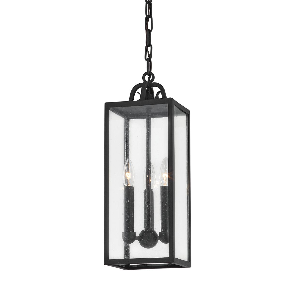 Troy Lighting Caiden Lantern Lantern Troy Lighting FORGED IRON 7x7x21.5 