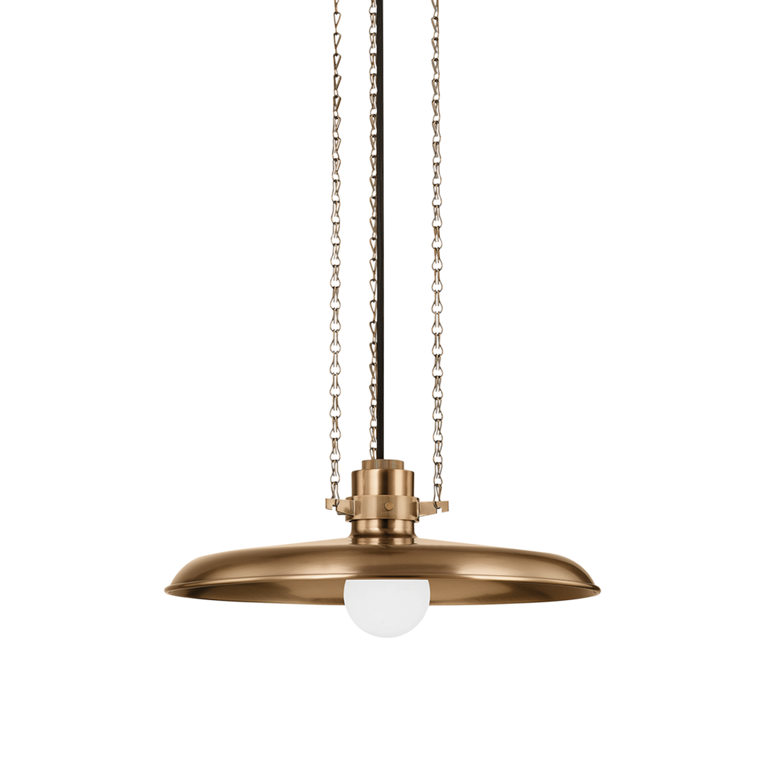 Troy Lighting Rainhill Pendant Pendants Troy Lighting PATINA BRASS 16x16x6.5 