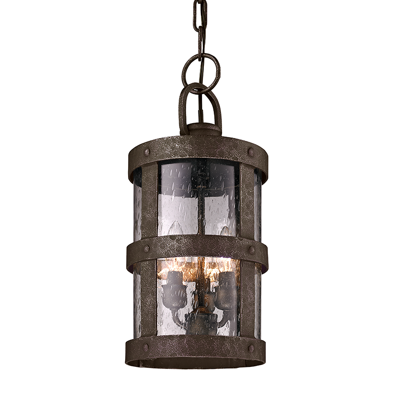 Troy Lighting Barbosa Lantern Pendants Troy Lighting AGED PEWTER 8x8x16.75 