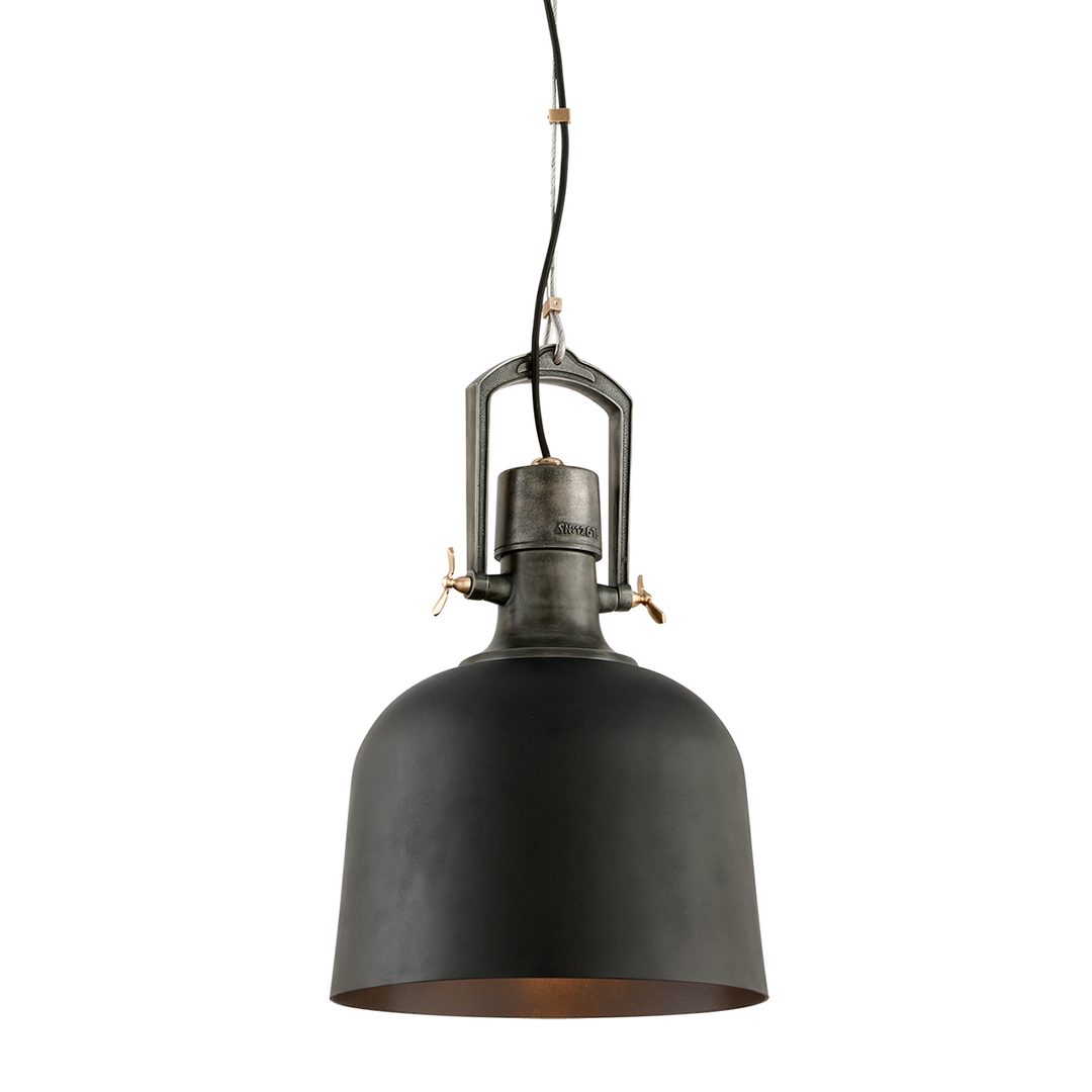 Troy Lighting Hangar 31 Pendant Pendants Troy Lighting SOFT BLACK 15.5x15.5x23 