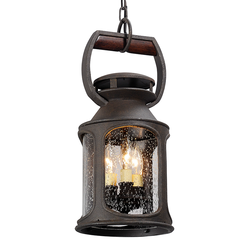 Troy Lighting Old Trail Lantern Lantern Troy Lighting HERITAGE BRONZE 8x8x19 