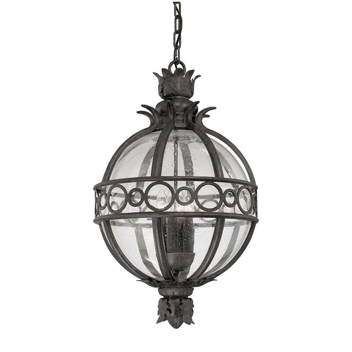 Troy Lighting Campanile Lantern Lantern Troy Lighting FRENCH IRON 13.75x13.75x23.5 