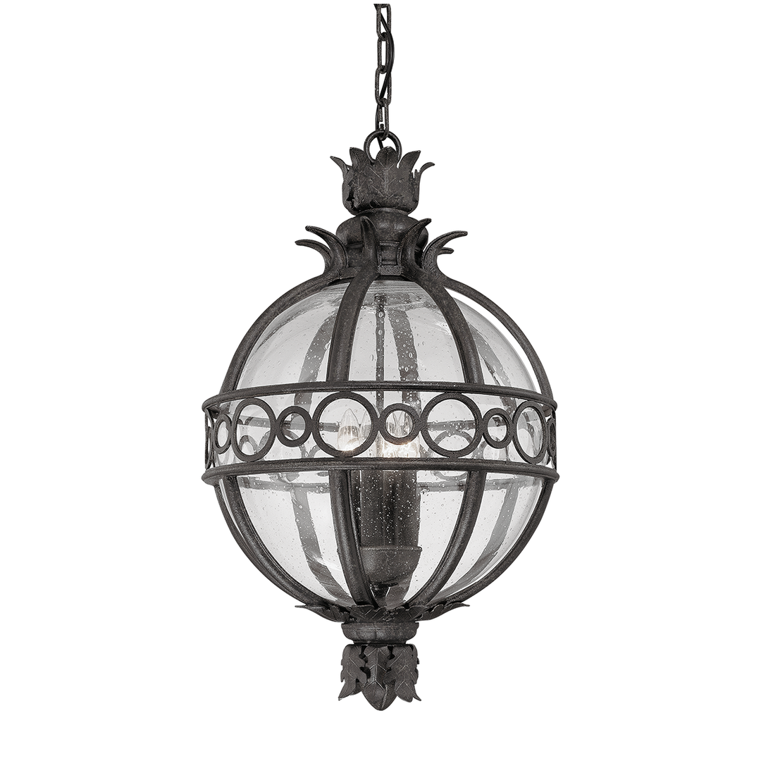 Troy Lighting Campanile Lantern Pendants Troy Lighting FRENCH IRON 13.75x13.75x23.5 